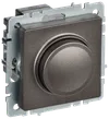 BRITE Push-turn dimmer 600W СС10-1-0-BrTB dark bronze IEK0