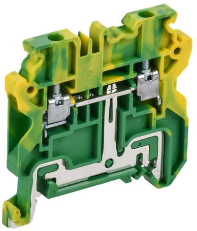 ARMAFIX Колодка клеммная CY2.5 PE винтовая 2,5мм2 проходная заземляющая Ex IEK