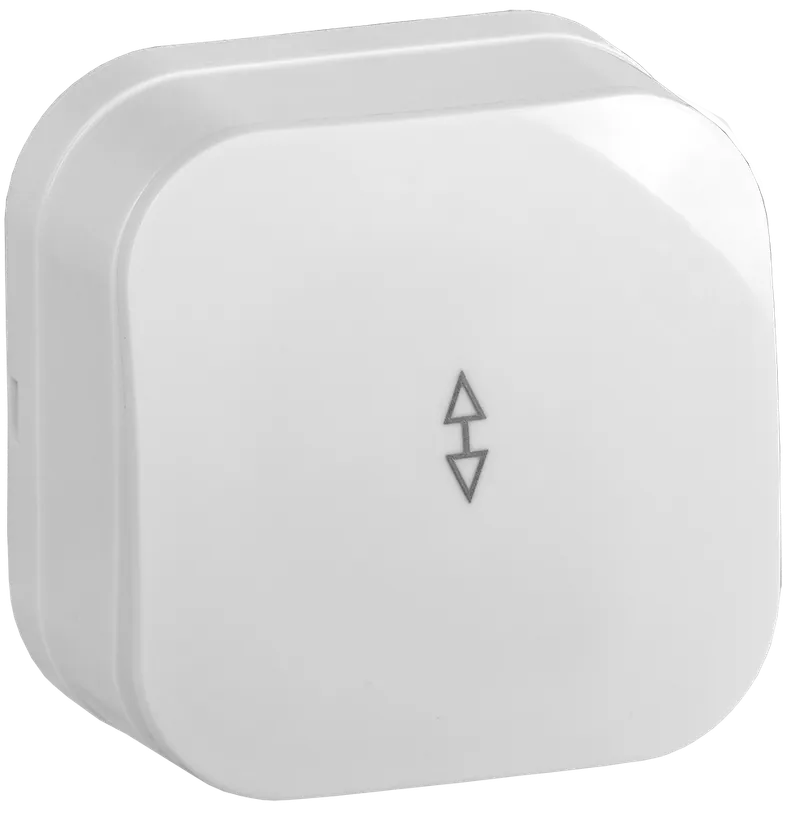 VSp10-1-0-XB switch single-button 2 way 10A with opening installation GLORY (white) IEK