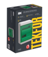 TEKFOR Корпус пластиковый КМПн-24 IP65 зеленая прозрачная дверь IEK1