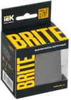 BRITE Выключатель карточный 30А ВС10-1-8-БрТБ темная бронза IEK1