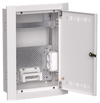 TITAN 5 Корпус мультимедиа ЩРв-24 (1х24) 505х365х130мм IP30 белый IEK