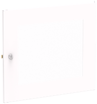 TITAN 5 Дверь прозрачная для ЩРв-48 (2х24) IP31 белая IEK