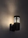 LIGHTING GRATUS 5100 wall lamp E27 IP54 black IEK3