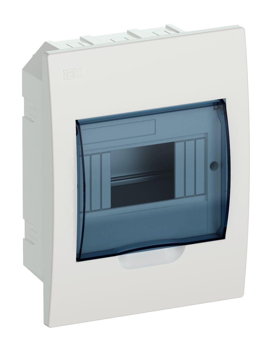 KREPTA 3 Корпус пластиковый ЩРВ-П-6 IP41 белый IEK (MKP12-V-06-40-20)