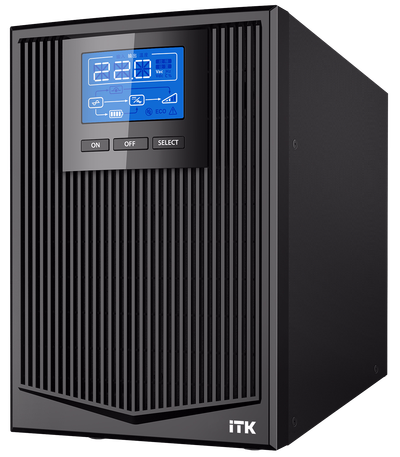 ITK MYPOWER OT Источник бесперебойного питания напольный MPOT111 2кВА/2кВт с разъемами C13 с АКБ