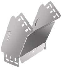 ESCA 3 Поворот вертикальный внешний 45град 100х200-0,6 IEK