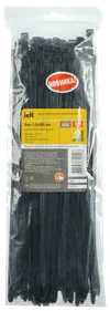 Clamp for cable cold-resistant Xkm 7.6x380mm black (100pcs) IEK1