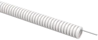 ELASTA Труба гофрированная ПВХ d=20мм с зондом белая (100м) IEK