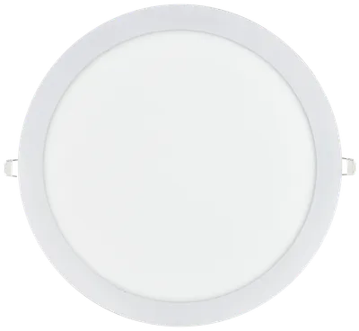 Светильник ДВО 1610 белый, круг LED 24Вт 6500 IP20 IEK