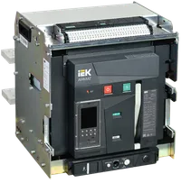 ARMAT Air circuit breaker with withdrawable design 3P F 85kA 4000A trip unit TD with a set of accessories 220V: motor drive closing coil tripping coil IEK
