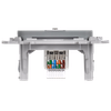 FLITE Computer socket RJ45 category 6 UTP RK6-1-0-FLS gray IEK4