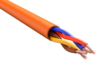 ITK Кабель огнестойкий КПСнг(А)-FRLS 1х2х0,20 оранжевый (200м)