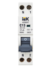 ARMAT Автоматический выключатель дифференциального тока B06S 1P+NP C13 30мА тип A (18мм) IEK6