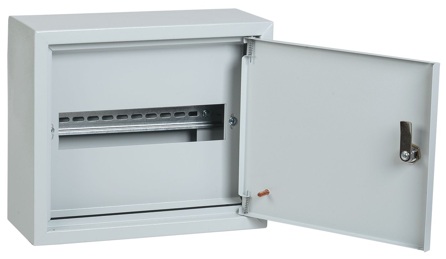 Корпус металлический распределительный ЩРн-12з (265х310х120мм) IP31 GENERICA (MKM14-N-12-31-Z-G)