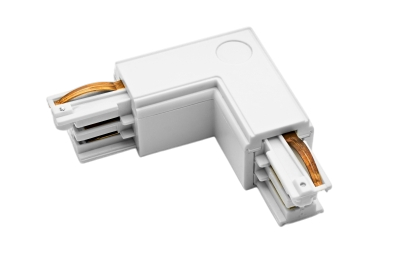 Угол 90град поворотный белый LEDEL