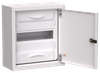 TITAN 5 Корпус металлический ЩРн-12 (1х12) 335х310х140мм IP31 белый (одна дверь) IEK0