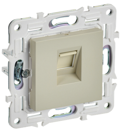 SKANDY Розетка компьютерная RJ45 кат.5E SK-K01B бежевый IEK