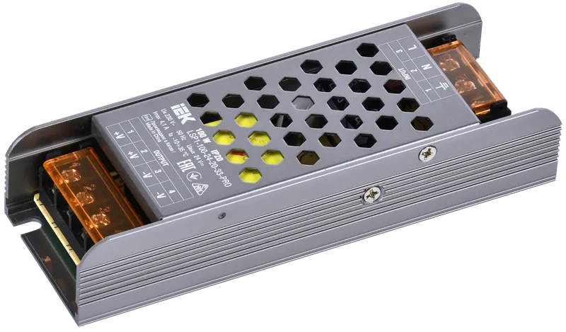 Драйвер LED ИПСН-PRO 100Вт 24В клеммы IP20 IEK