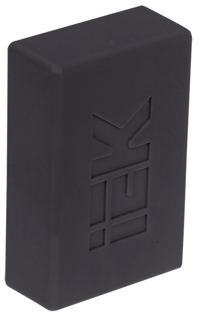 ELECOR Заглушка КМЗ 20х10 черный (4шт/компл) IEK