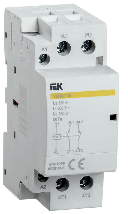 Контактор модульный КМ40-11М AC IEK (MKK11-40-11)