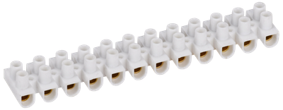 Зажим контактный винтовой ЗВИ-10 н/г 2,5-6мм2 12пар IEK