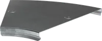 Крышка поворота плавного 45град (тип Г01) ESCA 100мм HDZ IEK