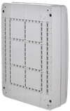 TEKFOR Корпус пластиковый КМПн-54 IP65 серая непрозрачная дверь IEK3