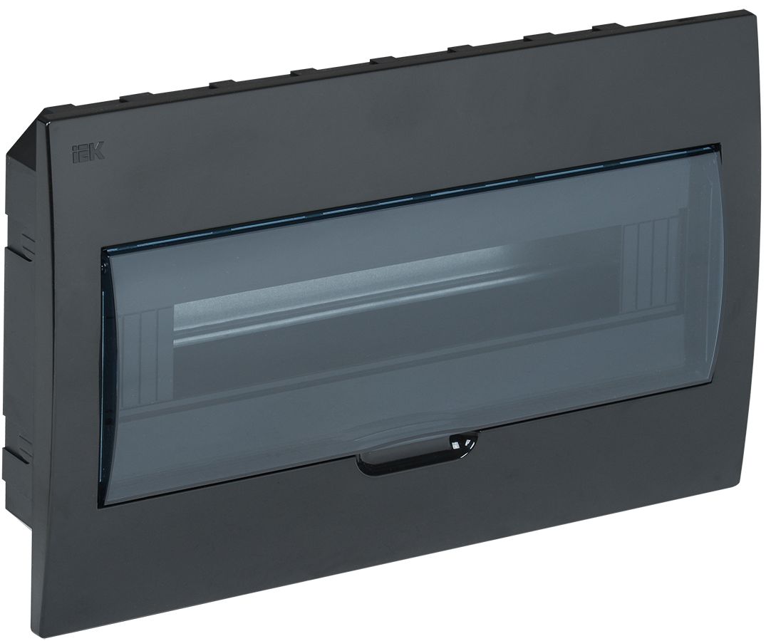 KREPTA 3 Корпус пластиковый ЩРВ-П-18 IP41 черный IEK (MKP12-V-18-41-K02)