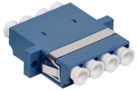 ITK Адаптер оптический проходной LC-quad OS2 UPC