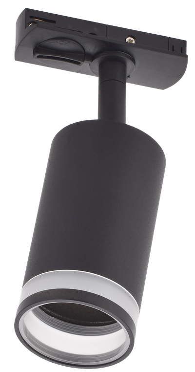 LIGHTING Светильник 4116 декоративный трековый поворотный под лампу GU10 черный IEK