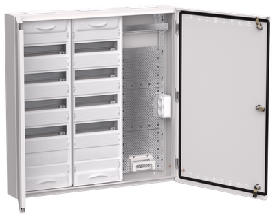 TITAN 5 Корпус комбинированный ЩРн-120 (3х60) 835х830х140мм IP30 белый IEK