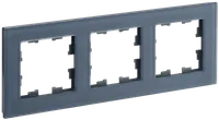 BRITE Frame 3-gang RU-3-2-Br glass marengo matte IEK
