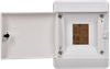 UNION Compact Корпус пластиковый ЩРН-П-4 IP41 белая дверь IEK3