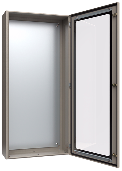 Корпус металлический ЩМП-7-0 (1400х650х285мм) У2 IP54 прозрачная дверь IEK