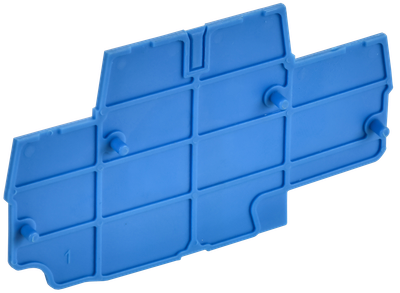 ARMAFIX Заглушка EPCXDL2.5 BU для колодки клеммной CXDL2.5 синяя IEK