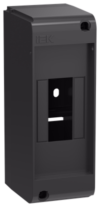 UNION Mini Корпус пластиковый КМПн-2 IP20 без двери черный IEK