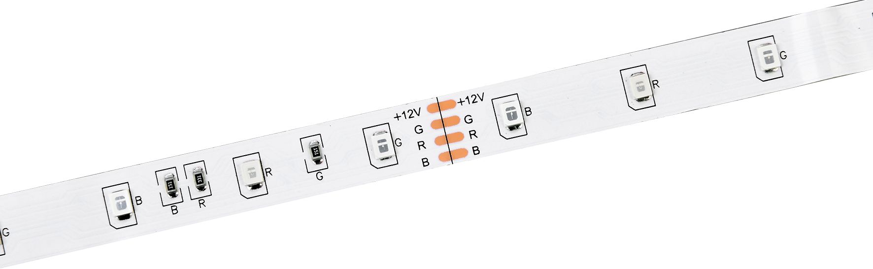 Лента светодиодная 5м LSR-2835RGB54-4,8-IP20-12В IEK