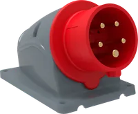 Flush socket SSI-515 16A-6h/200/346-240/415B 3P+PE+N IP44 MAGNUM IEK