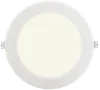 Светильник светодиодный ДВО 1717 белый круг 24Вт 4000К IP40 IEK3