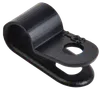 Mounting bracket 5mm nylon black (50pcs) IEK0