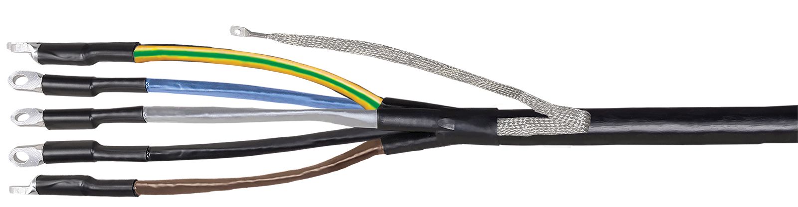 Муфта ПКВтпбэ 5х150/240 б/н ППД ПВХ/СПЭ изоляция 1кВ IEK (UZM-XLBK1-VN5-150240XZ)