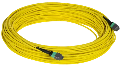 ITK Сборка кабельная MPO/APC female-MPO/APC female тип А 12ОВ SM OS2 11м