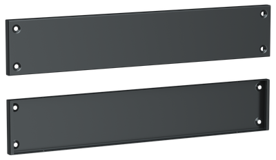 TITAN Панель цоколя ЩМП передняя/задняя 100х400мм RAL7021 (2шт/компл) IEK