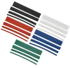 TTU set 2/1, 4/2, 6/3, 8/4 green, blue, red, black, white 20x8 cm/pack. IEK0