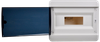 TEKFOR Корпус пластиковый ЩРН-П-12 IP41 черная прозрачная дверь IEK3