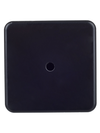 Коробка распаячная КМ для открытой проводки 75х75х28мм черная (RAL 9005) IEK2