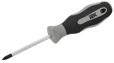 The Phillips screwdriver PZ1x75 type T2 of the ARMA2L 5 series is designed for tightening and unscrewing screws. A distinctive feature of the T2 type is the material of the handles - two-component: thermoplastic rubber PP + TPV.