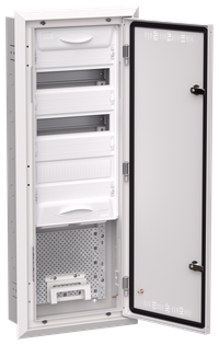 TITAN 5 Корпус комбинированный ЩРв-36 (1х60) 880х365х130мм IP30 белый IEK