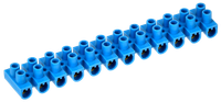 Зажим винтовой ЗВИ-10 н/г 2,5-6мм2 12пар синие IEK